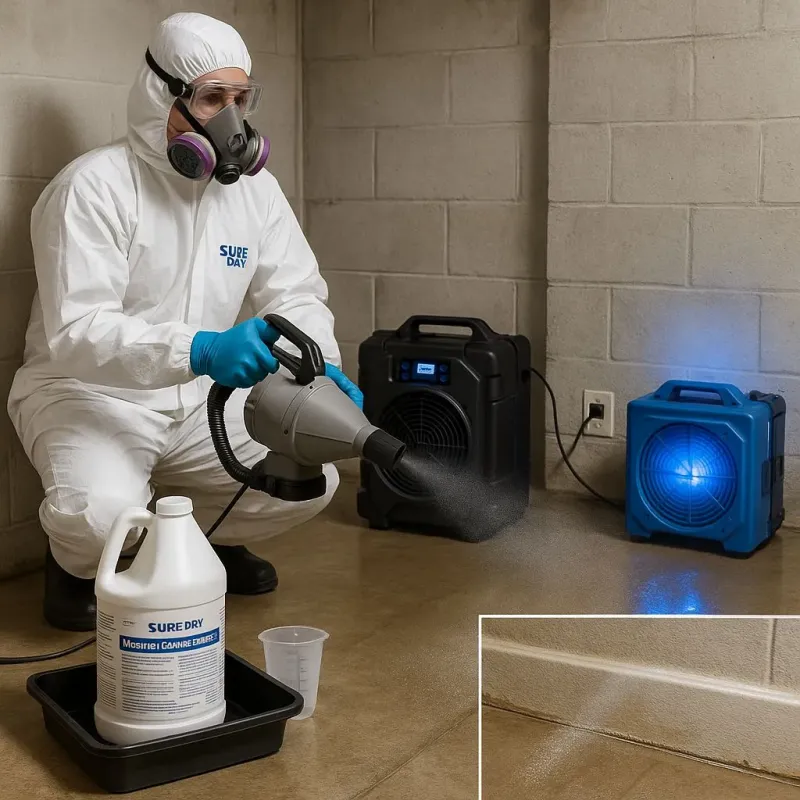 Sanitization and Odor Removal process in Lauderhill, FL